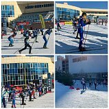 Спортсмены из Лунево приняли участие в детском лыжном фестивале «Крещенские морозы»